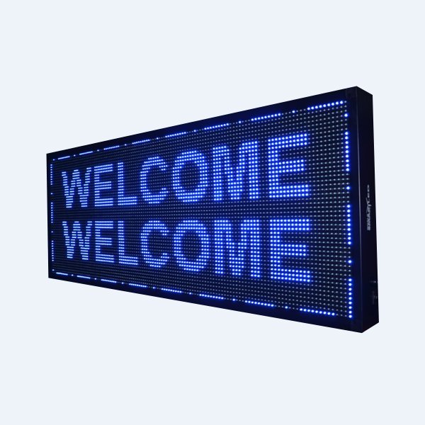 BLUE LED SIGN 4X3
