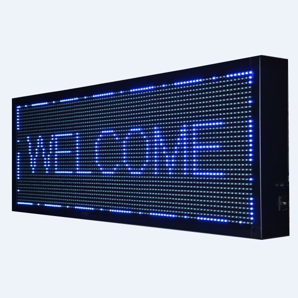 Blue Led Sign 3X2