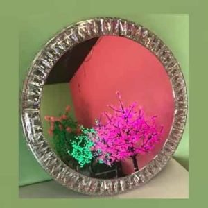 CIRCULAR LIGHTED MIRROR
