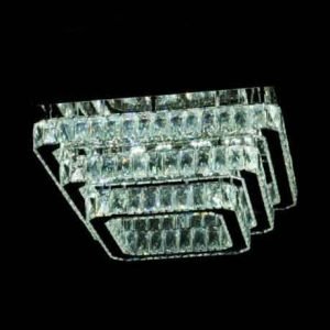 SQUARE PYRAMID CRYSTAL CHANDELIER