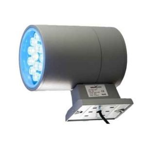 1X18W 1-SIDED UP & DOWN LIGHT-BLUE