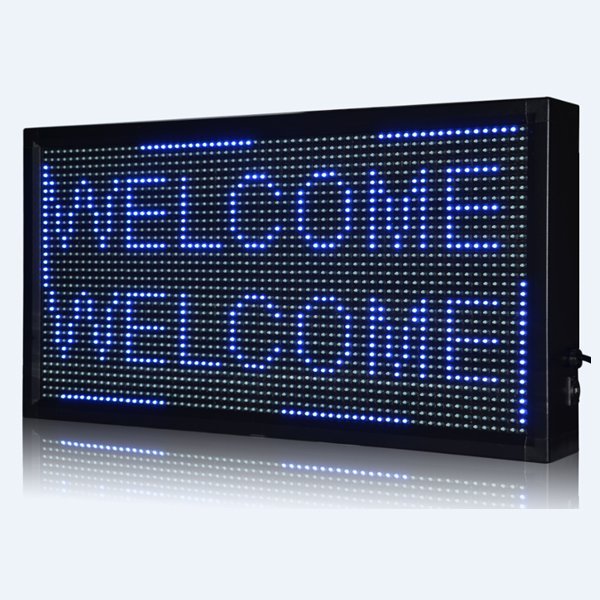 BLUE LED SIGN 2X2