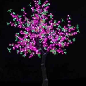 LARGE PLUM LED TREE
