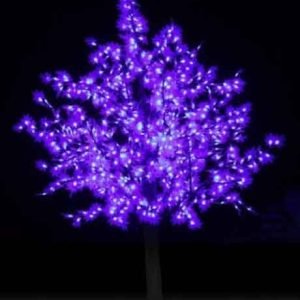PURPLE LED TREE