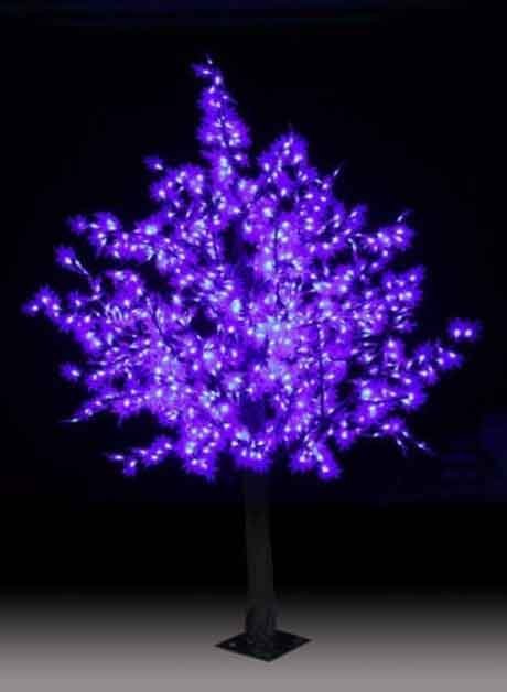 Purple Led Tree