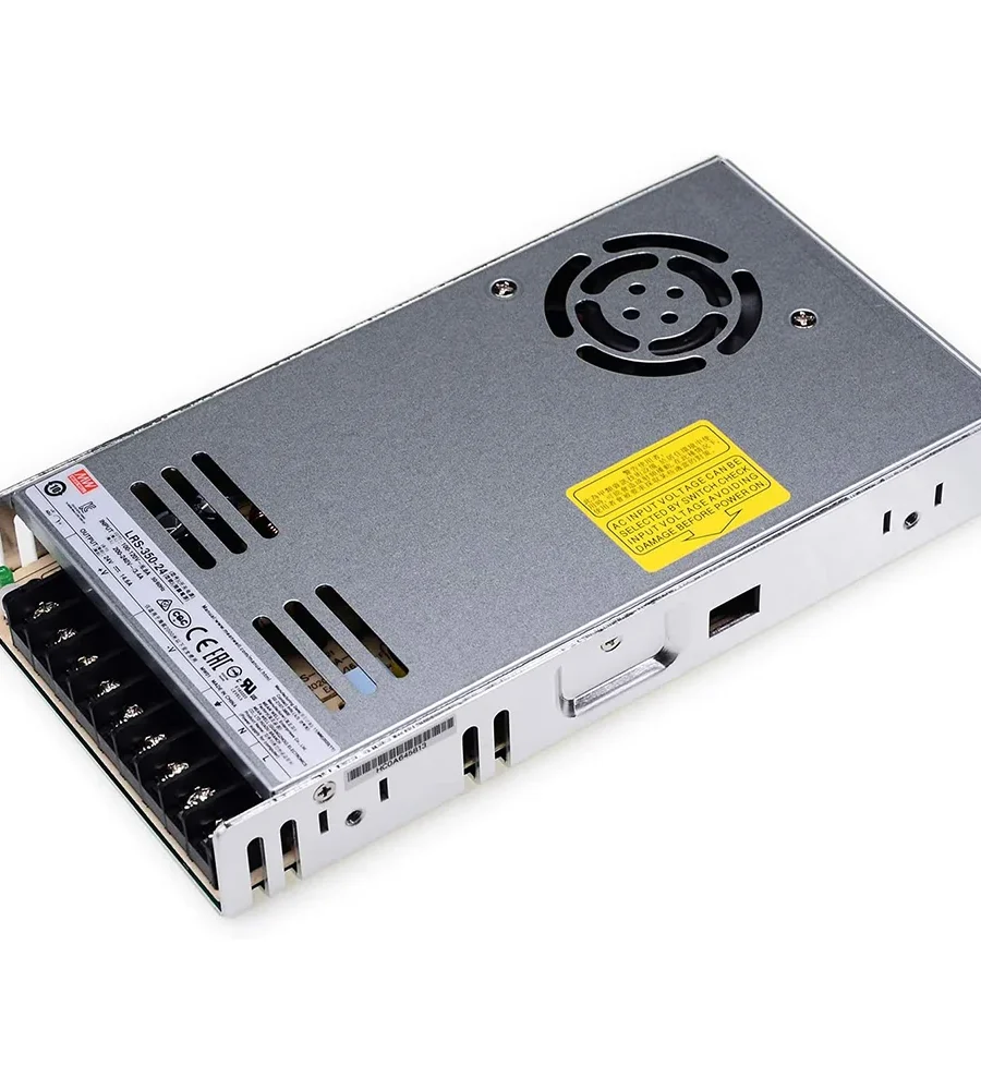 LED Power Supply | 350 Watt | 24 Volt DC | Mean Well LRS-350-24 | UL Listed