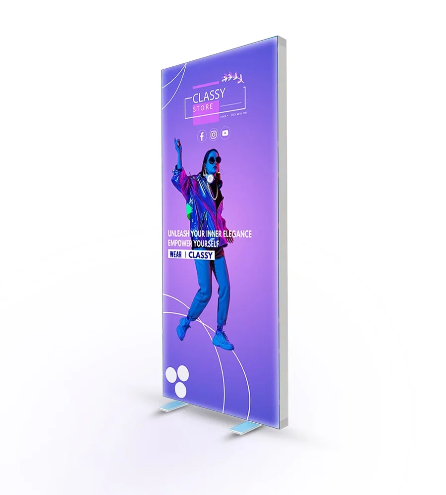Beyond Light Box | Double-Sided (Graphic Only) | 3.3ft x 7.87ft Display