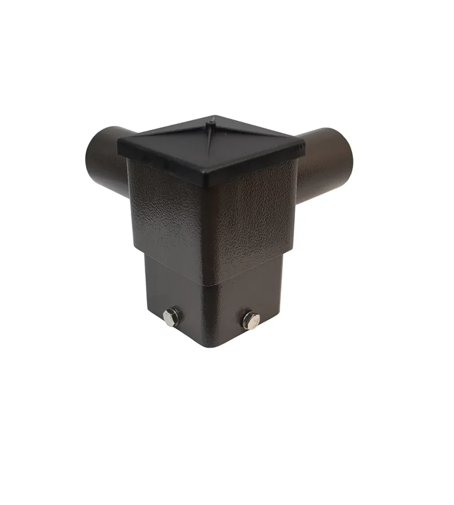 90° Twin Square Tenon | 4″ Bracket