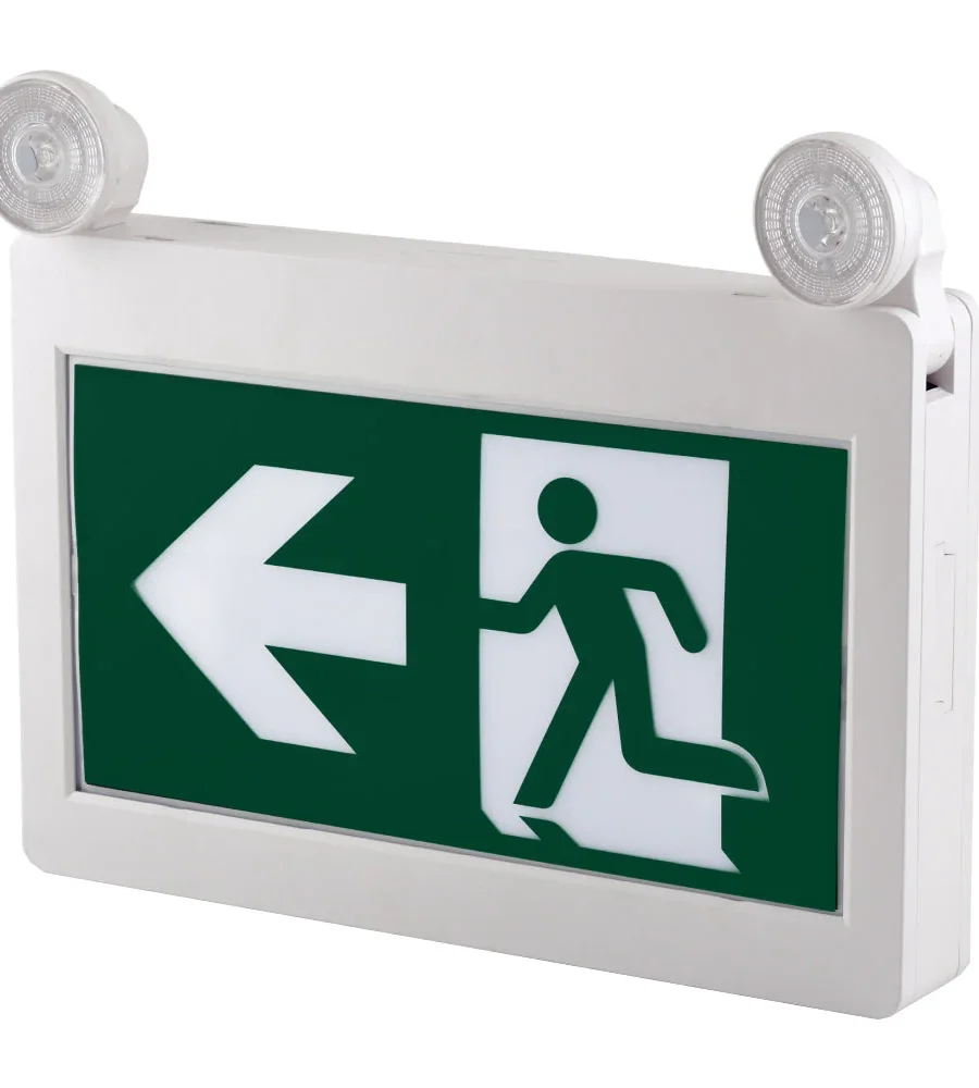 H3 | LED Running Man Combo Exit Sign