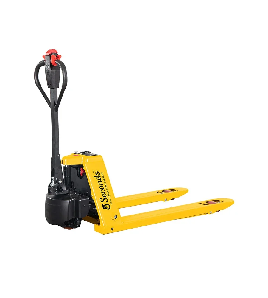 TYSON E-1000, Electric Powered Pallet Jack, 5500 lbs Capacity, Fork Sizes 48” x 27”