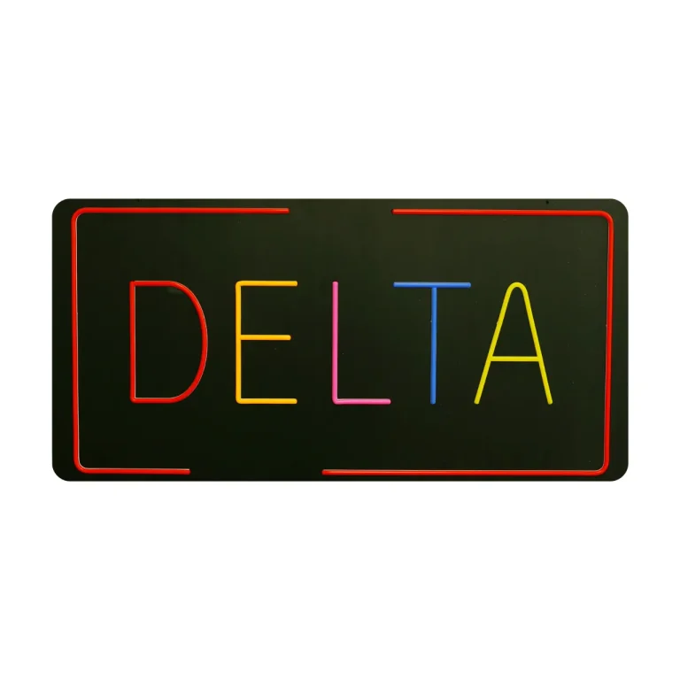 Neon Sign DELTA