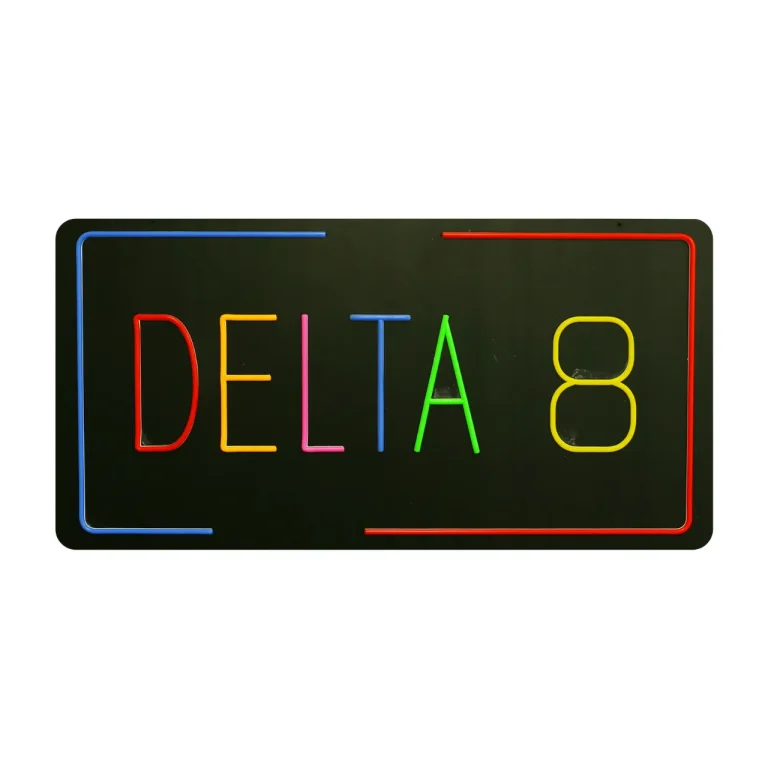 Neon Sign DELTA 8