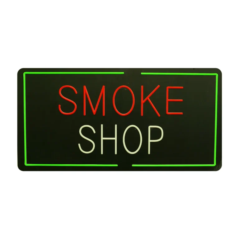 Neon Sign SMOKE